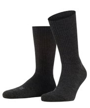 Falke Wandersocke Crew Walkie Ergo (Trekking, Merinowolle) anthrazitgrau - 1 Paar