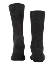 Falke Wandersocke Crew Walkie Ergo (Trekking, Merinowolle) anthrazitgrau - 1 Paar