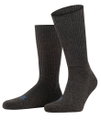 Falke Wandersocke Crew Walkie Ergo (Trekking, Merinowolle) dunkelgrau - 1 Paar