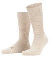 Falke Wandersocke Crew Walkie Ergo (Trekking, Merinowolle) sandbraun - 1 Paar