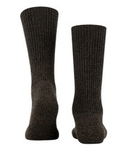 Falke Wandersocke Crew Walkie Ergo (Trekking, Merinowolle) dunkelbraun - 1 Paar
