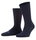 Falke Wandersocke Crew Walkie Ergo (Trekking, Merinowolle) marineblau - 1 Paar