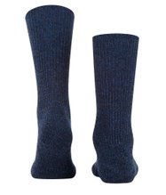 Falke Wandersocke Crew Walkie Ergo (Trekking, Merinowolle) jeansblau - 1 Paar