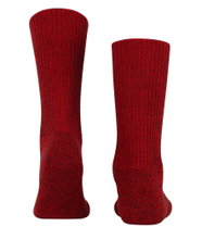 Falke Hiking Sock Crew Walkie Ergo (Trekking, Merino Wool) burgundy - 1 Pair