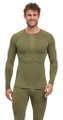 Falke Funktionsunterwäsche Langarmshirt Warm (perfekte Feuchtigkeits-und Temperaturregulierung) olivegrün Herren