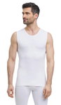 Falke Funktionsunterwäsche Tank-Top Warm (perfekte Feuchtigkeits- und Temperaturregulierung) weiss Herren