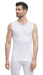 Falke Funktionsunterwäsche Tank-Top Warm (perfekte Feuchtigkeits- und Temperaturregulierung) weiss Herren
