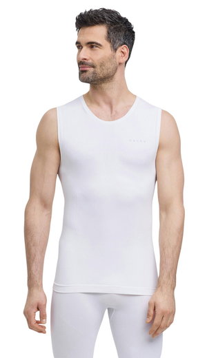 Falke Funktionsunterwäsche Tank-Top Warm (perfekte Feuchtigkeits- und Temperaturregulierung) weiss Herren