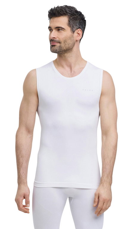 Falke Funktionsunterwäsche Tank-Top Warm (perfekte Feuchtigkeits- und Temperaturregulierung) weiss Herren