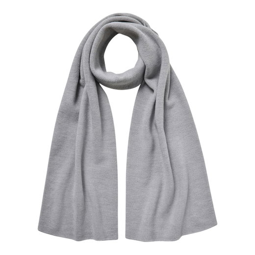 Falke winter scarf (fine merino wool) light grey 180cm x 30cm - 1 piece