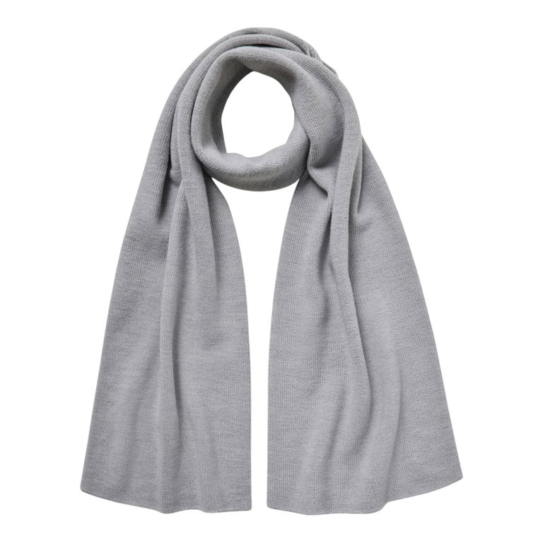 Falke winter scarf (fine merino wool) light grey 180cm x 30cm - 1 piece