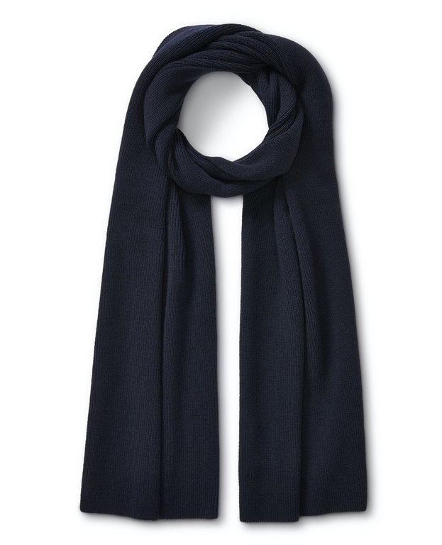 Falke Winterschal (feiner Merinowolle) nachtblau 180cm x 30cm - 1 Stück