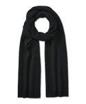 Falke Winterschal (feiner Merinowolle) schwarz 180cm x 30cm - 1 Stück