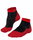 Falke Laufsocke RU4 Endurance Short (mittelstarke Polsterung) schwarz/rot Herren - 1 Paar