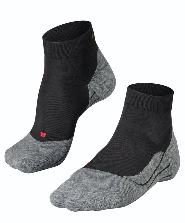 Falke Laufsocke RU4 Endurance Short (mittelstarke Polsterung) schwarz Herren - 1 Paar