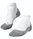 Falke Laufsocke RU4 Endurance Short (mittelstarke Polsterung) weiss/grau Herren - 1 Paar