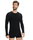 Falke Funktionsunterwäsche Langarmshirt Wool-Tech Light (feinste Merinowolle) schwarz Herren
