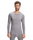 Falke Funktionsunterwäsche Langarmshirt Wool-Tech Light (feinste Merinowolle) hellgrau Herren