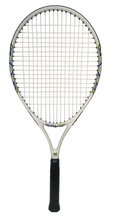 Fast Track Kinder-Tennisschläger 25in (9-12 Jahre) 2025 grau - besaitet -