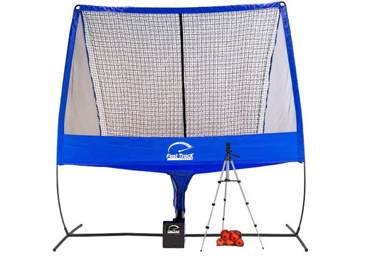 Fast Track Tennis Ballmaschine (Netz, 12 Bälle)