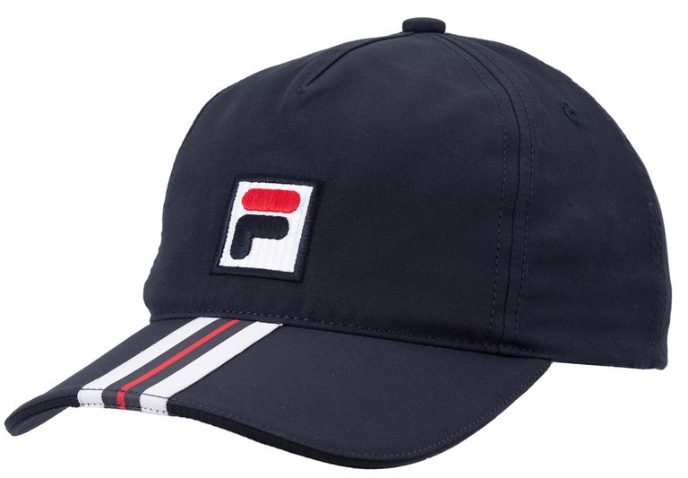 Fila Basecap Bobby Stripes (100% Polyester) dunkelblau - 1 Stück
