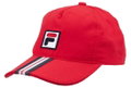 Fila Basecap Bobby Stripes (100% Polyester) rot - 1 Stück