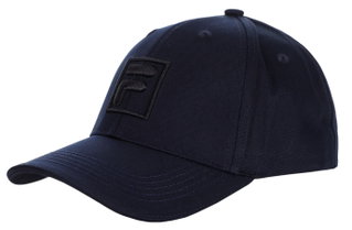 Fila Baseball Cap F-Box Logo Forze (Cotton) adjustable navy blue - 1 piece