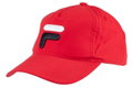 Fila Basecap Max (100% Polyester) rot Kinder - 1 Stück