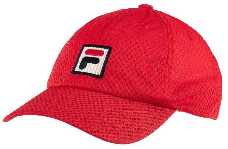Fila Cap Tennis Sampau Mesh (100% Polyester) rot - 1 Stück