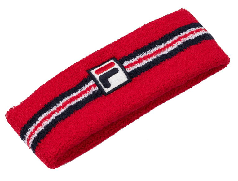 Fila Stirnband Jacob rot - 1 Stück