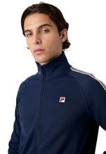 Fila Biella Leisure Jacket (Sweat Jacket) Full Zip - Dark Blue Men's