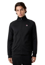 Fila Biella Leisure Jacket (Sweat Jacket) Full Zip - Black Men's