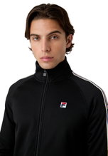 Fila Biella Leisure Jacket (Sweat Jacket) Full Zip - Black Men's