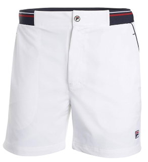Fila Tennishose Short Stephan kurz weiss Herren