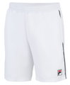 Fila Tennishose Short Leon (optimale Bewegungsfreiheit) kurz weiss Herren