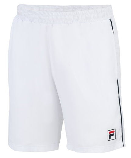 Fila Tennishose Short Leon (optimale Bewegungsfreiheit) kurz weiss Herren