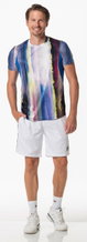 Fila Tennis Shorts Short Leon (optimal freedom of movement) short white Men