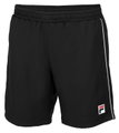 Fila Tennishose Short Leon (optimale Bewegungsfreiheit) kurz schwarz Herren