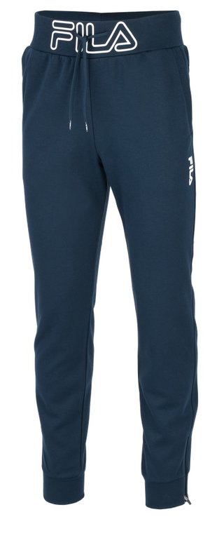 Fila Jogginghose Sweatpants Leo (elastischer Bund mit Kordelzug) lang peacoatblau Herren