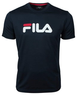 Fila Tennis-Tshirt Logo navyblau/weiss Herren