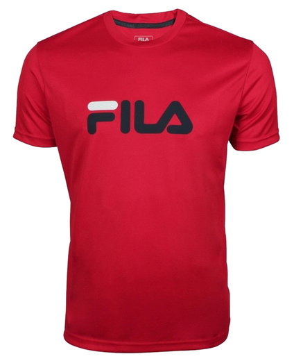 Fila Tennis T-shirt Logo red/navy Men