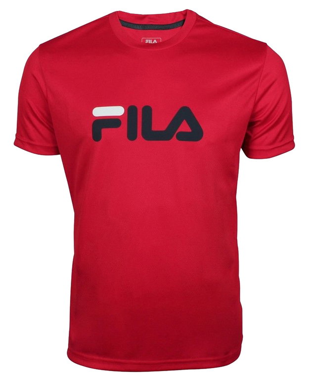 Fila Tennis T-shirt Logo red/navy Men