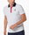 Fila Tennis-Polo Stripes (100% Polyester) weiss/navy/rot Herren