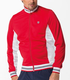 Fila Sports Jacket Ole Functional Classic Retro Look Red Men