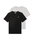 Fila Leisure Shirt Brod Tee (Cotton) grey/black Men's - Pack of 2