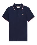 Fila Freizeit-Pol Biella Regular Tipped (Baumwolle) navyblau Herren