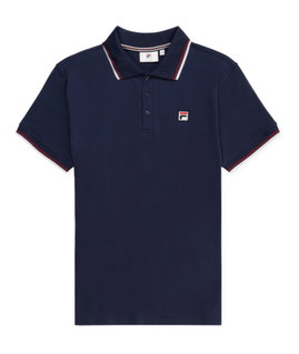 Fila Leisure Polo Biella Regular Tipped (Cotton) navy blue Men's