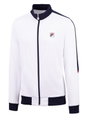 Fila Tennisjacke Manuel (Stehkragen, 100% Polyester) weiss/navy Herren