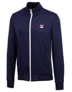 Fila Tennis Jacket Manuel (stand-up collar, 100% polyester) navy blue Men