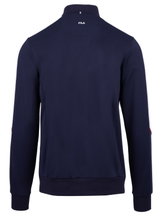 Fila Tennis Jacket Manuel (stand-up collar, 100% polyester) navy blue Men